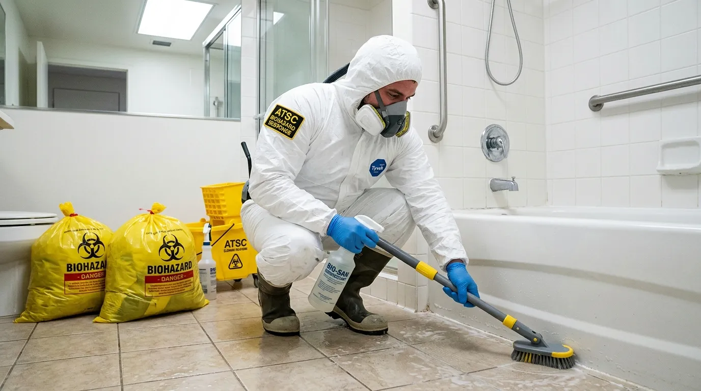 Decontamination equipment deployed for Blood Cleanup in Oquirrh